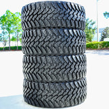 Venom Power Terra Hunter M/T LT33x12.50R17 120Q Load E All-Season Mud-Terrain Tires — Set of 6