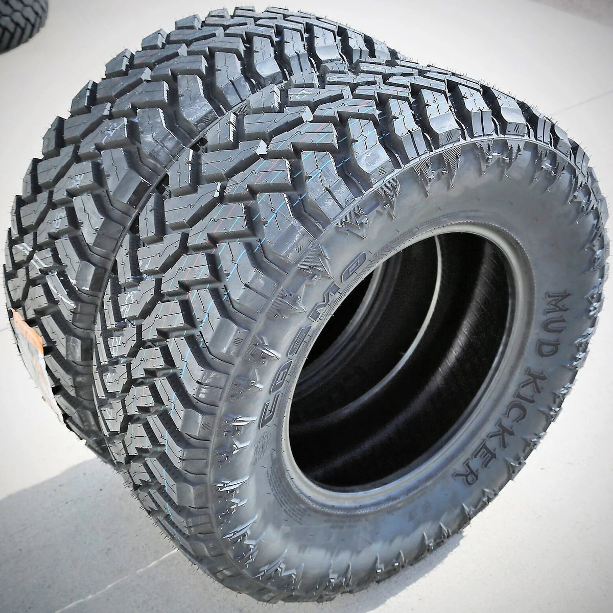 Cosmo Mud Kicker LT35x12.50R17 121Q Load E All-Season Mud-Terrain Tires — Set of 2