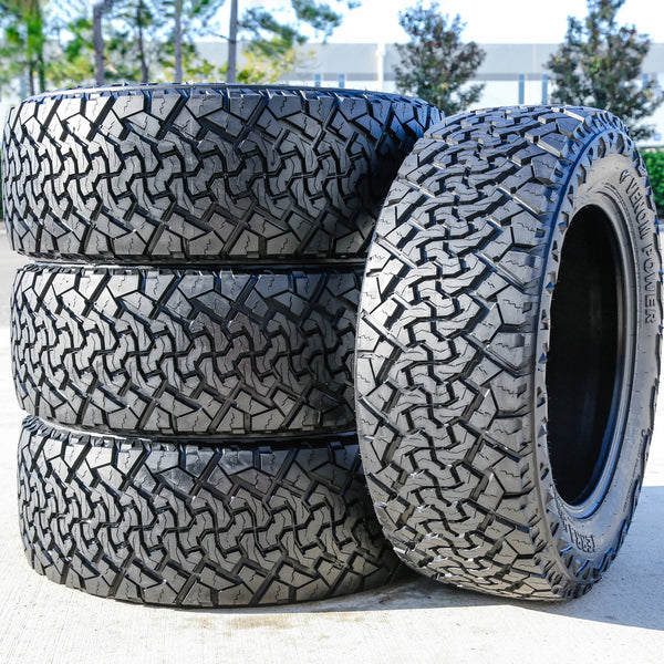 Venom Power Terra Hunter X/T LT33x12.50R22 109R Load E All-Season Extreme-Terrain Tires — Set of 4