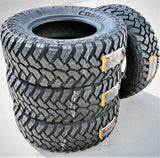 Cosmo Mud Kicker LT265/75R16 Load E All-Season Mud-Terrain Tires — Set of 4