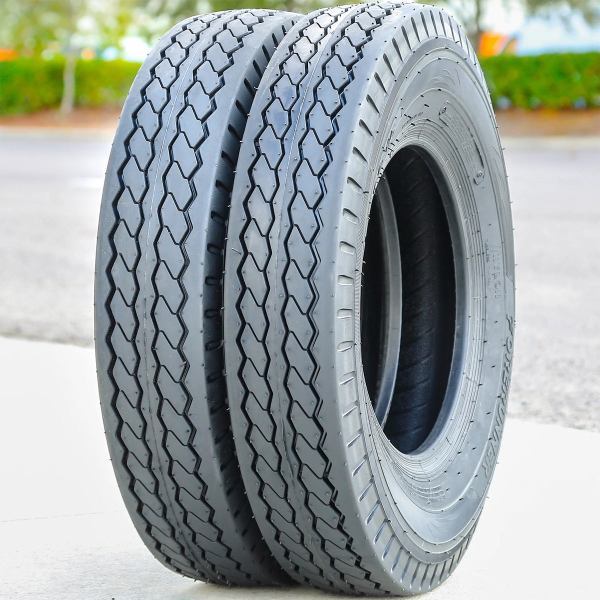 Forerunner QH505 ST7-15 Load E Trailer Tires — Set of 2