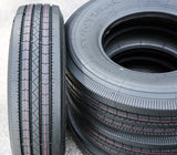 Suntek HD Trail + All Steel ST235/85R16 Load G Trailer Tires — Set of 2
