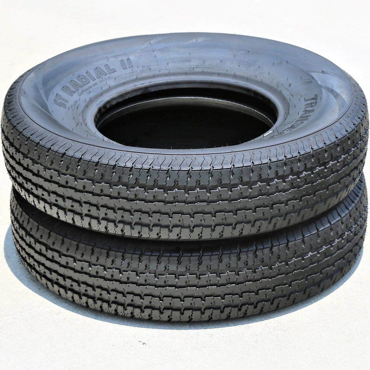 Transeagle ST Radial II Steel Belted ST235/80R16 Load E Trailer Tires — Set of 2