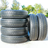 Roundrule ST Hikee Semi Steel ST235/80R16 Load F Trailer Tires — Set of 6
