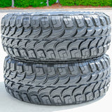 Red Dirt Road RD-6 M/T LT33x12.50R20 114Q Load E All-Season Mud-Terrain Tires — Set of 4