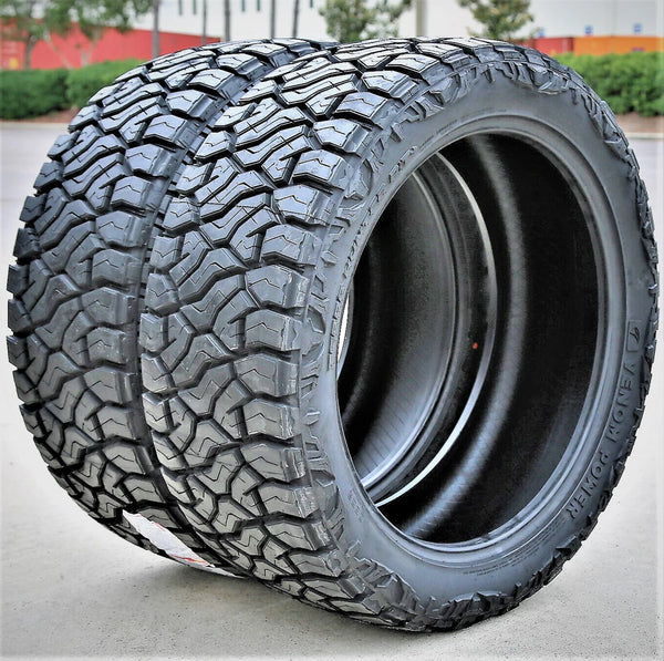 Venom Power Terra Hunter R/T+ LT33x12.50R22 114Q Load F All-Season Rugged-Terrain Tires — Set of 2