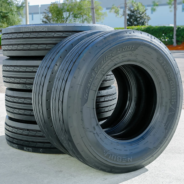 Nebula Grand Trailer-N' 001 All Steel ST235/85R16 Load G Trailer Tires — Set of 6