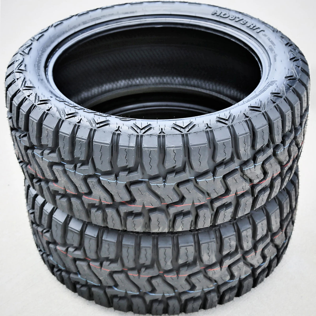 Haida HD878 R/T LT35x12.50R22 117Q Load E All-Season Rugged-Terrain Tires — Set of 2