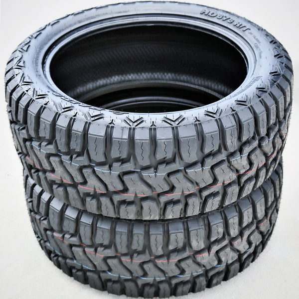 Haida HD878 R/T LT35x12.50R22 117Q Load E All-Season Rugged-Terrain Tires — Set of 2