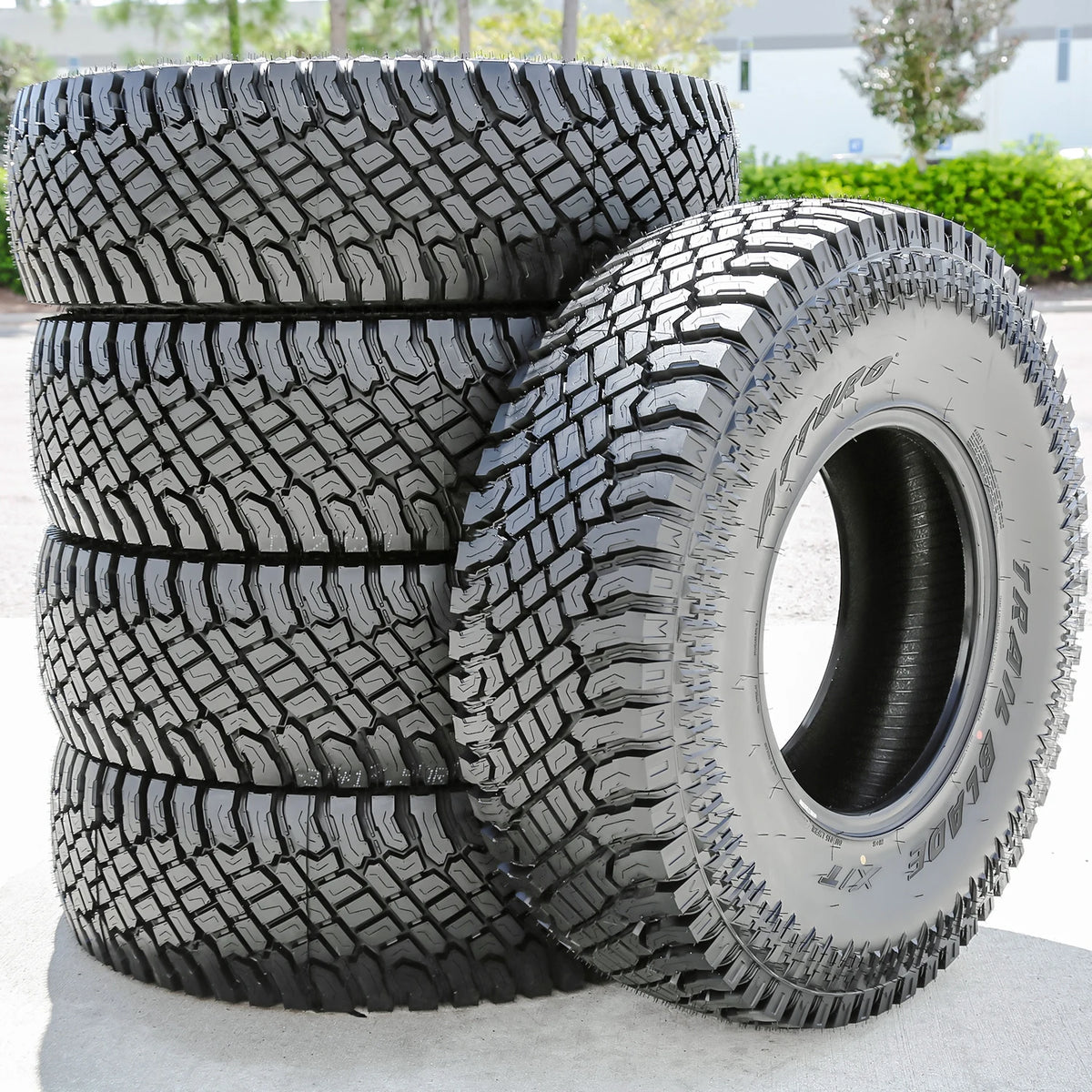 Atturo Trail Blade X/T LT35x12.50R18 123Q Load E All-Season Extreme-Terrain Tires — Set of 5