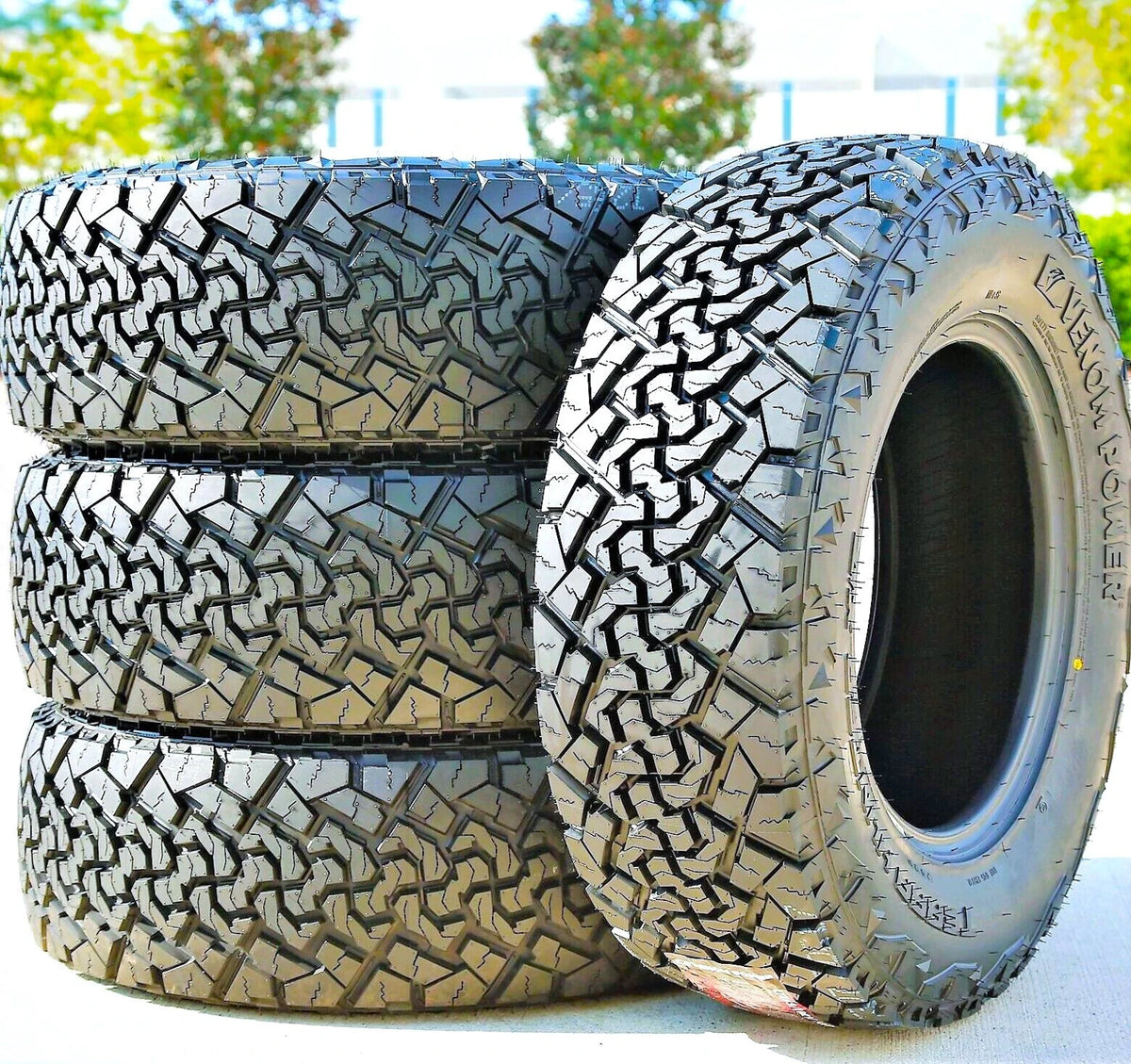 Venom Power Terra Hunter X/T 235/60R18 107H XL All-Season Extreme-Terrain Tires — Set of 4