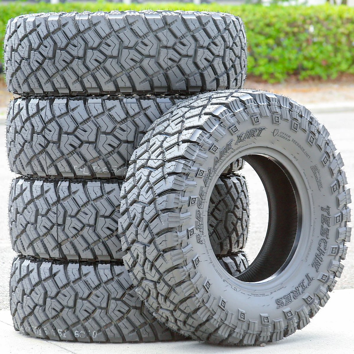Tesche Tires Ridge Blade X/RT LT33x12.50R15 117Q 8-Ply All-Season Rugged-Terrain Tires — Set of 5