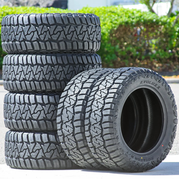 Evoluxx Rotator R/T LT35x13.50R20 126Q Load F All-Season Rugged-Terrain Tires — Set of 6