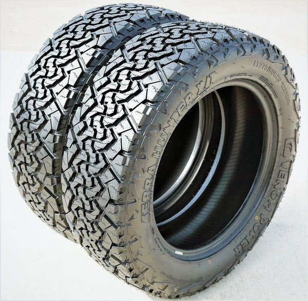 Venom Power Terra Hunter X/T LT275/60R20 123R Load E All-Season Extreme-Terrain Tires — Set of 2