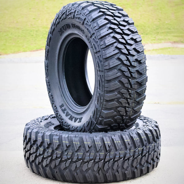 Kanati Mud Hog M/T LT265/75R16 Load E All-Season Mud-Terrain Tires — Set of 2