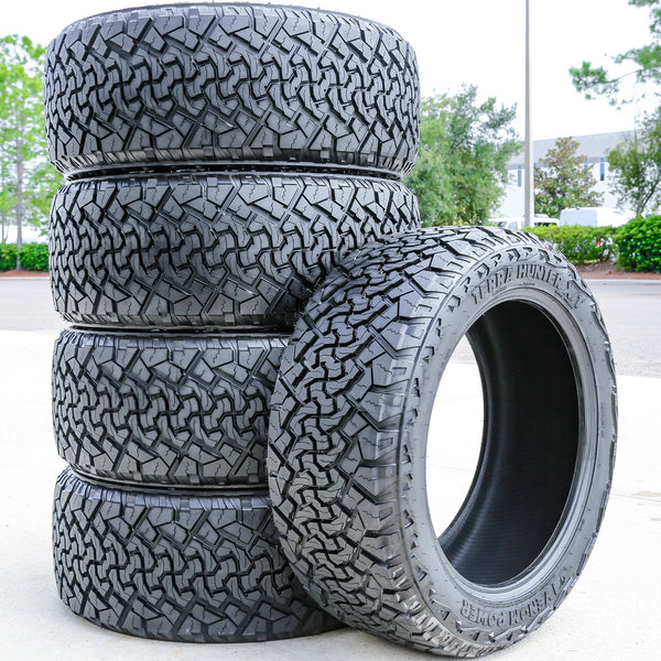 Venom Power Terra Hunter X/T LT35x12.50R22 117R Load E All-Season Extreme-Terrain Tires — Set of 5