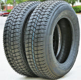 Forerunner QH500 ST225/75D15 Load D Trailer Tires — Set of 4