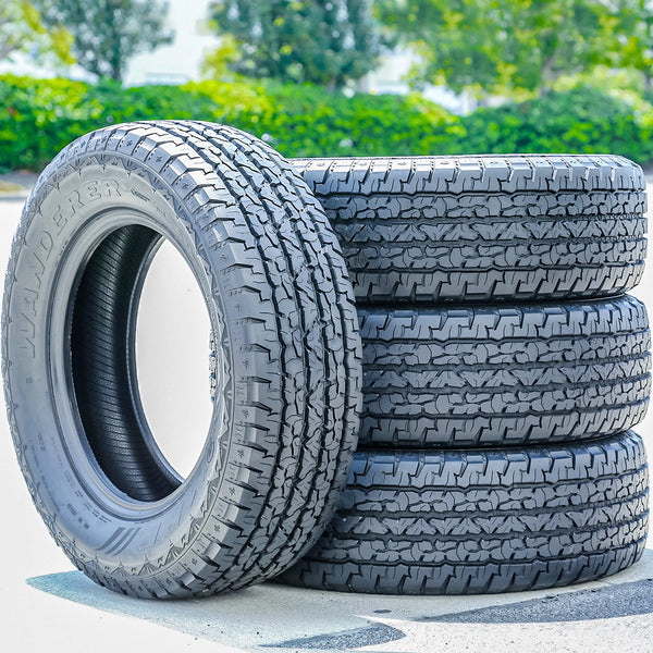 MRF Wanderer A/T A3 255/65R18 111T All-Season All-Terrain Tires — Set of 4
