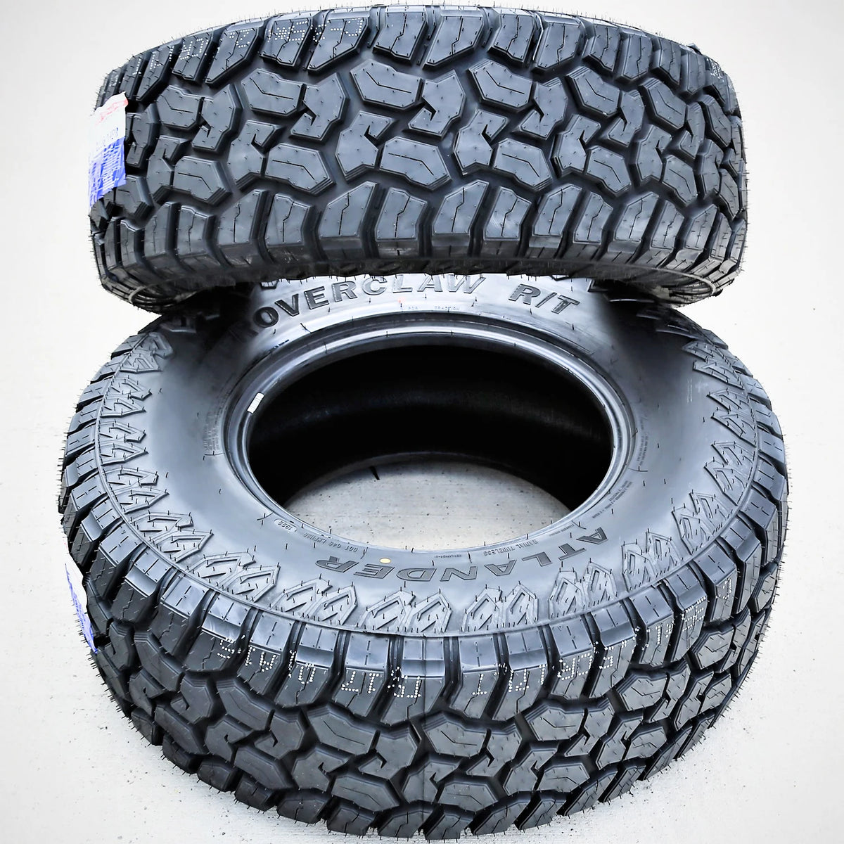 Atlander Roverclaw R/T LT33x12.50R17 120Q Load E All-Season Rugged-Terrain Tires — Set of 2