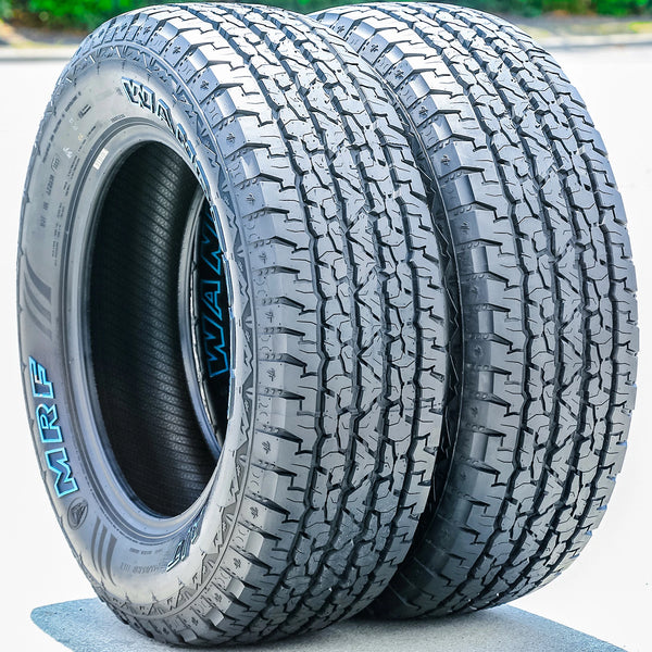 MRF Wanderer A/T A3 255/65R18 111T All-Season All-Terrain Tires — Set of 2