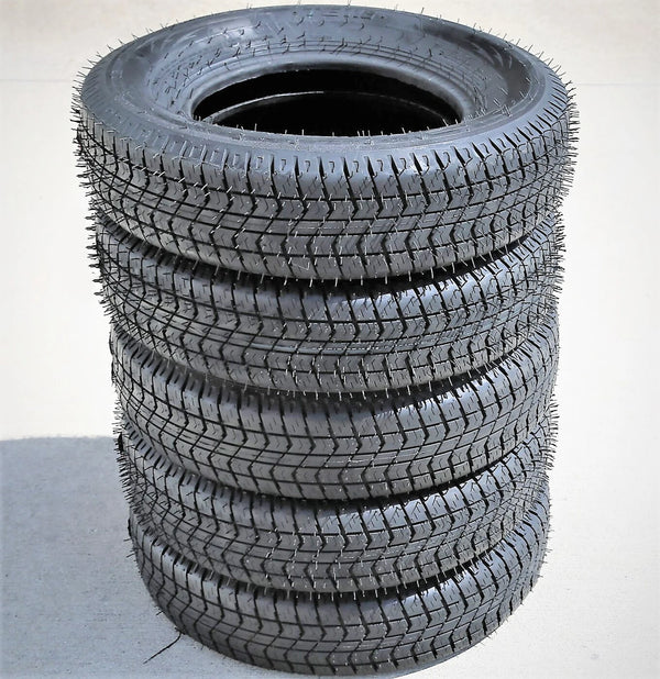 Transeagle TE118 ST225/75D15 113G Load D Trailer Tires — Set of 5