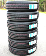 Suntek HD Trail + All Steel ST225/75R15 Load G Trailer Tires — Set of 4