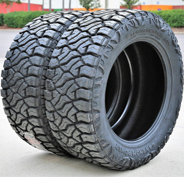 Venom Power Terra Hunter R/T+ LT35x12.50R20 121Q Load E All-Season Rugged-Terrain Tires — Set of 2