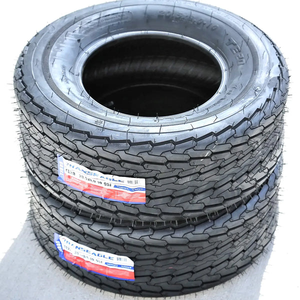 Transeagle TE20 ST20.5x8.00-10 95J Load E Trailer Tires — Set of 2