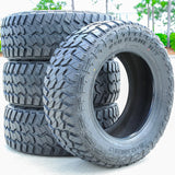 Red Flame RD-X MT LT35x12.50R20 121Q Load E All-Season Mud-Terrain Tires — Set of 4