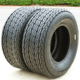 Forerunner QH503 ST20.5x8.00-10 Load E Trailer Tires — Set of 2