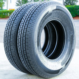 WellPlus Power ST-1 Semi Steel ST235/80R16 Load F Trailer Tires — Set of 4
