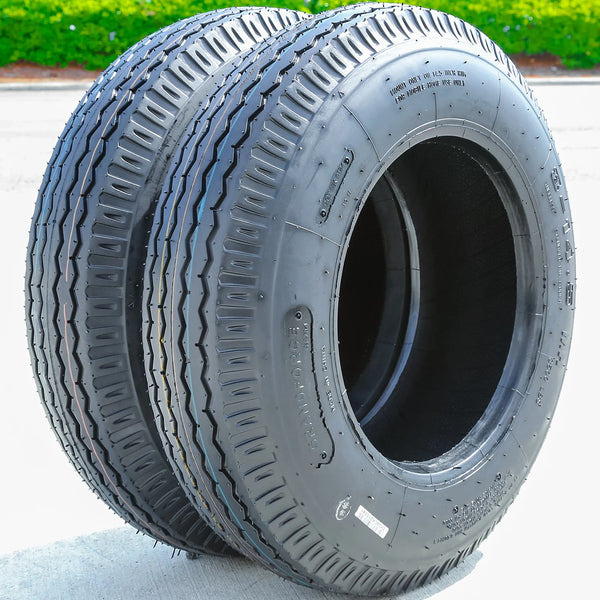 Grandforce GF704 ST8-14.5 Load G Mobile Home Trailer Tires — Set of 2