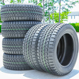 Accelera Epsilon AT Steel Belted LT225/75R16 Load E All-Season All-Terrain Tires — Set of 6