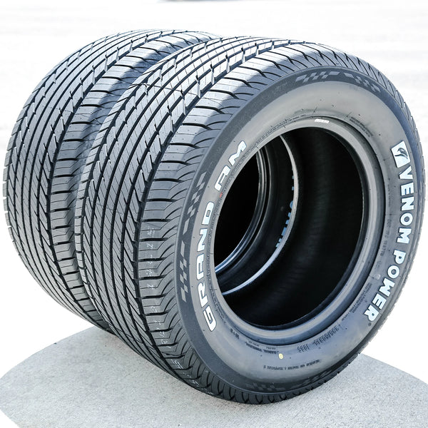 Venom Power Grand AM 295/50R15 108S All-Season Tires — Set of 2