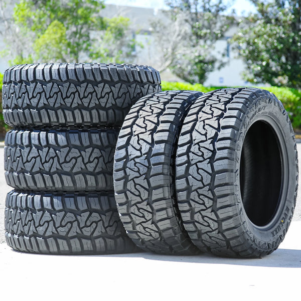Evoluxx Rotator R/T LT35x12.50R20 Load F All-Season Rugged-Terrain Tires — Set of 5