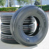Roundrule Xtra All Steel ST235/85R16 Load H Trailer Tires — Set of 4