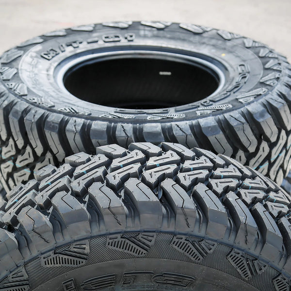 Accelera M/T-01 LT35x12.50R17 125Q Load E All-Season Mud-Terrain Tires — Set of 2