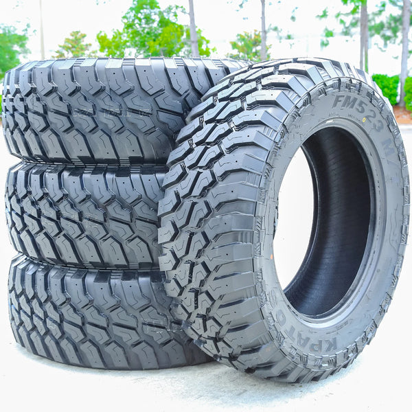 Kpatos FM523 M/T LT37x13.50R20 127Q Load E All-Season Mud-Terrain Tires — Set of 4