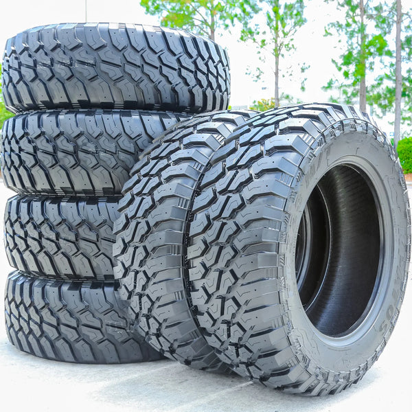 Kpatos FM523 M/T LT37x13.50R20 127Q Load E All-Season Mud-Terrain Tires — Set of 6