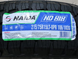 Haida Puma HD818 LT215/75R15 106/103S Load D All-Season Mud-Terrain Tires — Set of 2