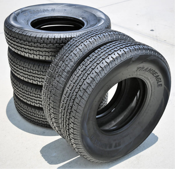 Transeagle ST Radial II Steel Belted ST235/85R16 128L Load F Trailer Tires — Set of 6