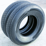 WellPlus Power ST-1 Semi Steel ST235/80R16 Load F Trailer Tires — Set of 4