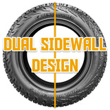 Venom Power Trail Hunter ATS LT33x12.50R20 114R Load E All-Season All-Terrain Tire