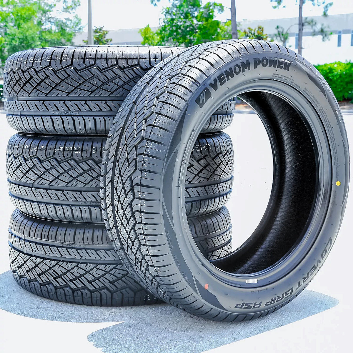 Venom Power Covert Grip ASP 245/40ZR18 97W XL All-Season Performance Tires — Set of 4