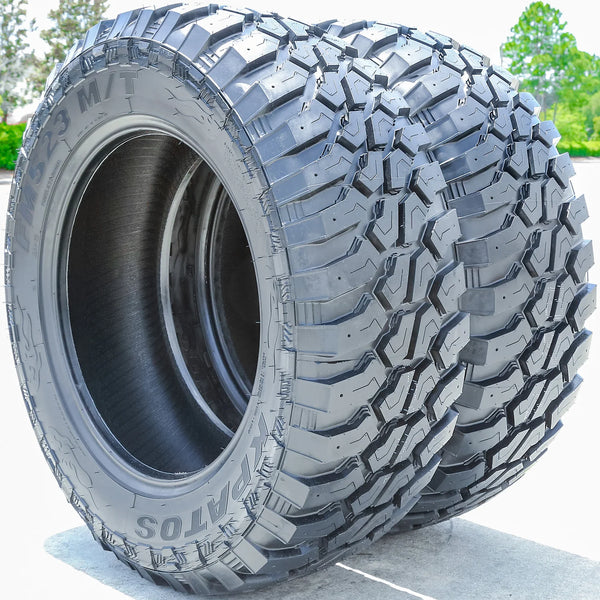 Kpatos FM523 M/T LT37x13.50R20 127Q Load E All-Season Mud-Terrain Tires — Set of 2