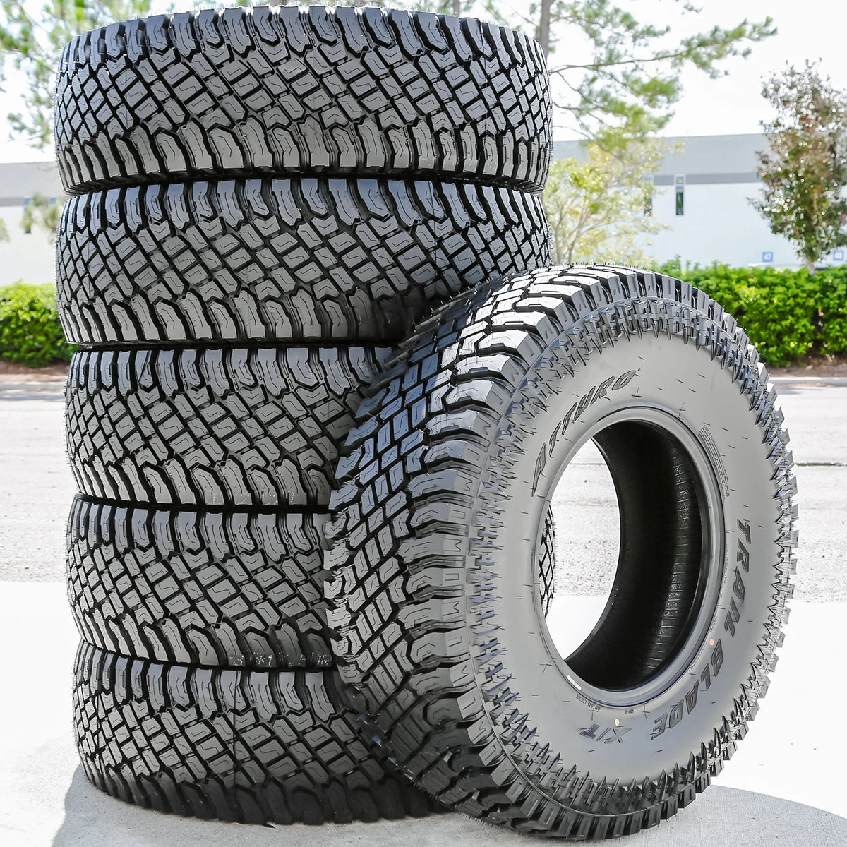 Atturo Trail Blade X/T LT35x12.50R17 121Q Load E All-Season Extreme-Terrain Tires — Set of 6