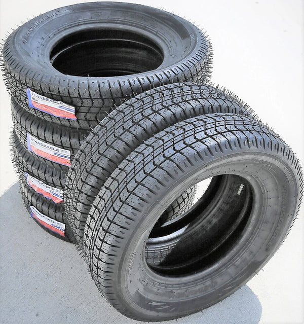 Transeagle TE118 ST205/75D15 101G Load C Trailer Tires — Set of 6
