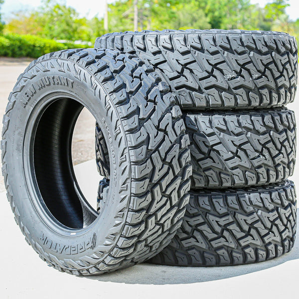 Predator New Mutant X-RT 35x12.50R20 125Q Load F All-Season Rugged-Terrain Tires — Set of 4