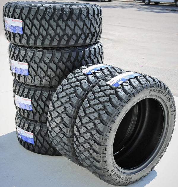 Atlander Roverclaw M/T I LT35x12.50R17 121Q Load E All-Season Mud-Terrain Tires — Set of 6
