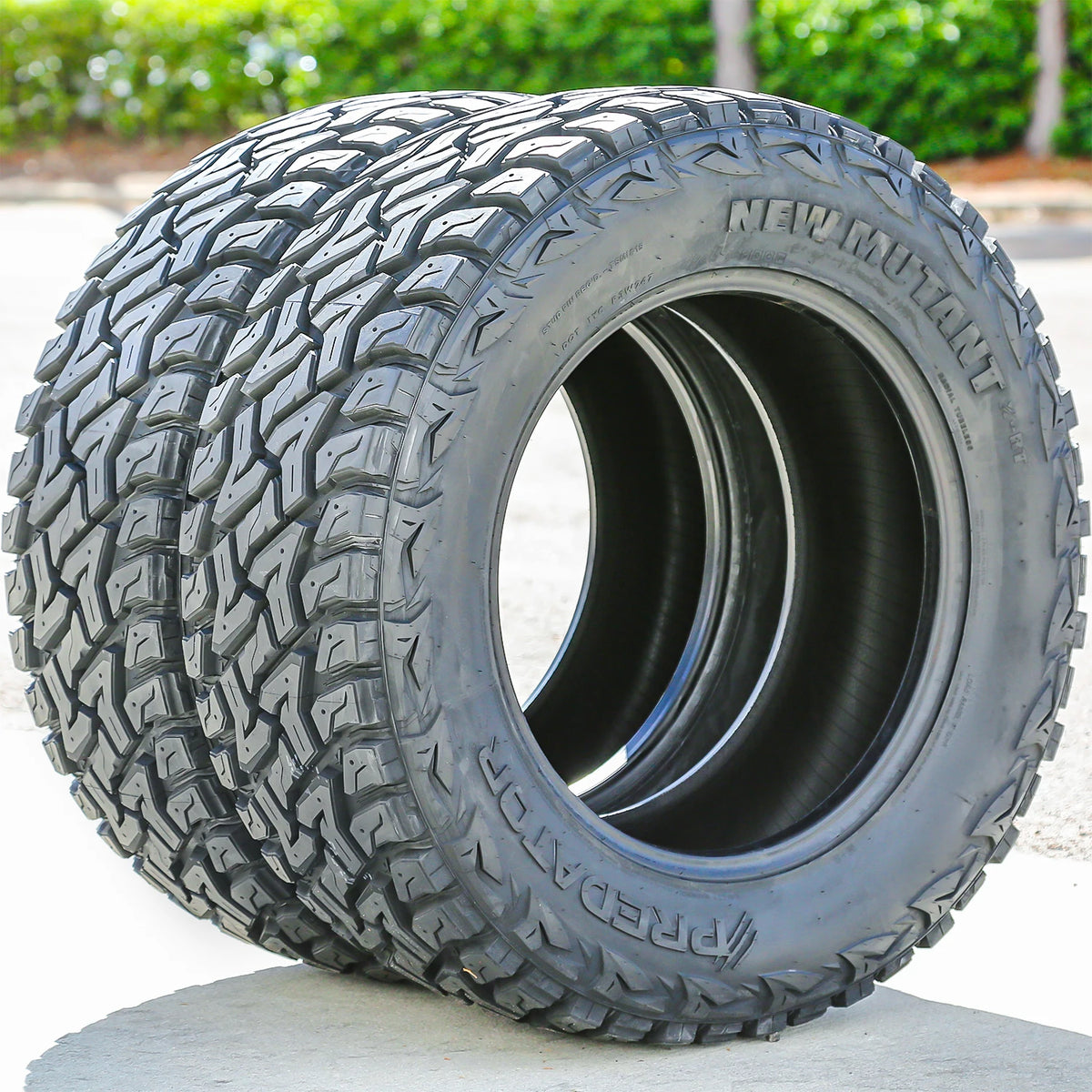 Predator New Mutant X-RT 35x12.50R20 121Q Load E All-Season Rugged-Terrain Tires — Set of 2